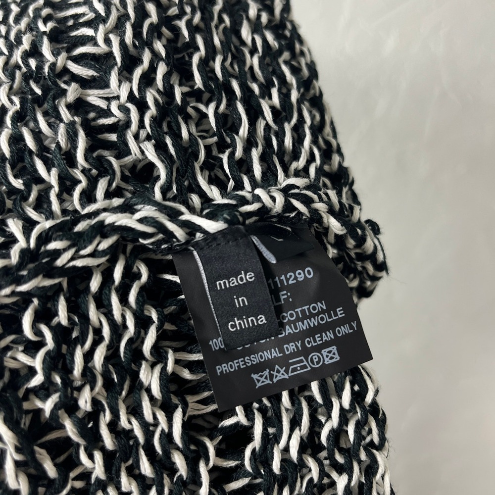 Derek Lam Women's Dress L Cotton Stretch Career Sleeveless Knit TV neck M3-10 - Picture 7 of 7